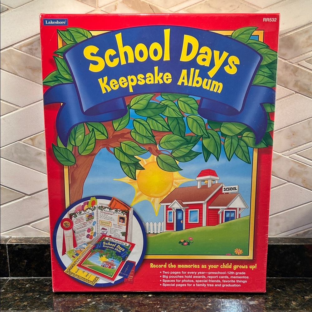 School Days Keepsake Album NWT